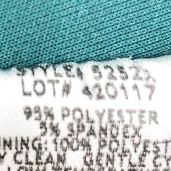 XSCAPE Women's Darla One Shoulder Scuba Crepe Dress 4 Green Long Sleeve NWOT - Picture 13 of 13